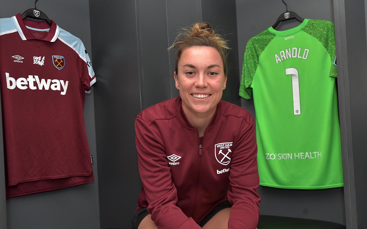 Mackenzie Arnold Extends Contract With West Ham United Women West Ham